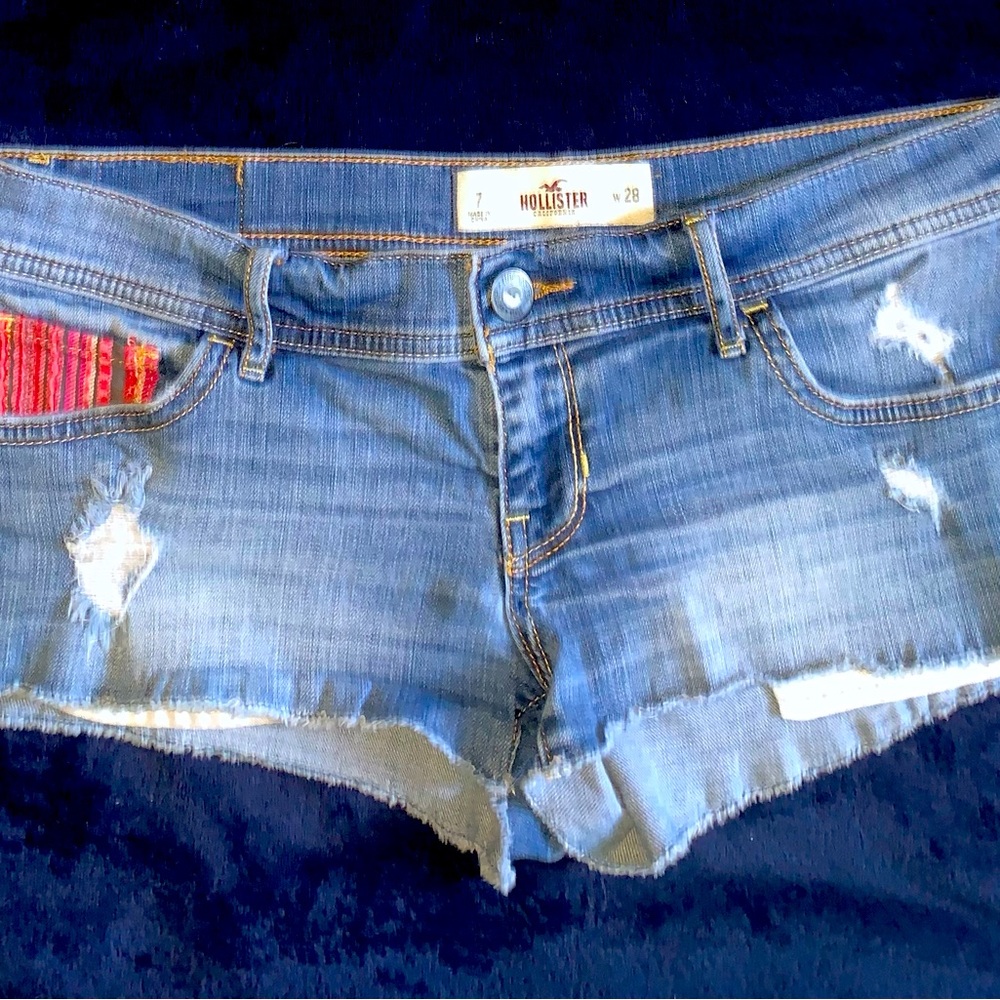 Hollister mini shorts